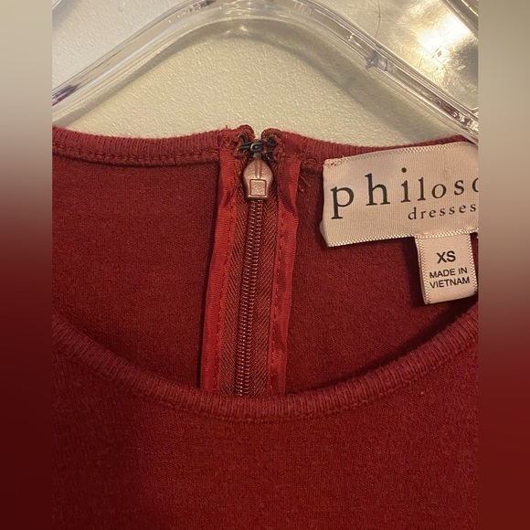 Red Philosophy dress size XS - Picture 4 of 5